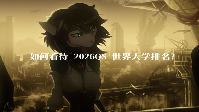 如何看待 2026QS 世界大学排名？
